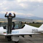 17-year-old sets new record for flying solo across the globe