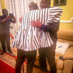 Emotional scenes as Bawumia mourns with Hackman Owusu-Agyemang