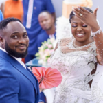 Tracey Boakye and her hubby, Frank Badu Ntiamoah | credit: Unlimited Studios