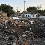 Ukraine war: Russian strike on rail station kills 22