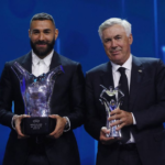 Benzema, Carlo Ancelotti win UEFA player, coach of the year awards