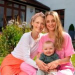Leeanne (left) with Emma and Casper (Image: Jon Rowley)