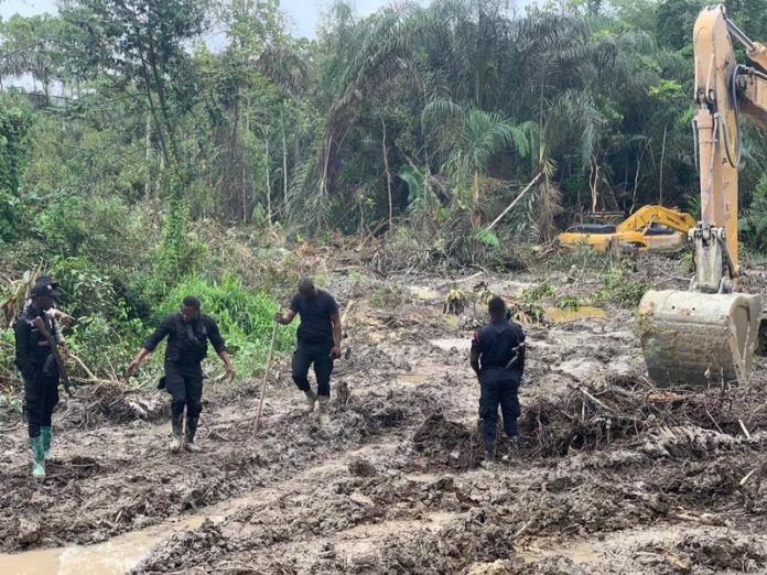 Missing excavator retrieved