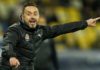 Roberto de Zerbi led Shakhtar Donetsk to the Ukrainian Super Cup in 2021