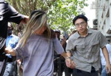 Aisha Huang appears in court