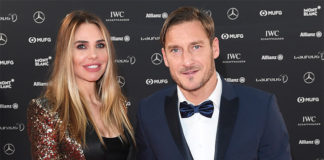 Totti and Blasi were together for 17 years, but announced their separation earlier this year