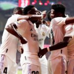 Real Madrid celebrate Image credit: Getty Images