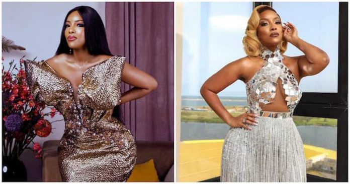 Global Citizen Festival: Ghanaian actress Joselyn Dumas shows off flawless skin in red carpet dresses Source@Instagram