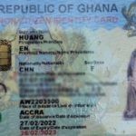 ‘Aisha’ Huang’s alleged Ghana Card details source: graphic online