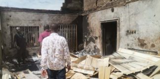 Mother, two children burnt to death