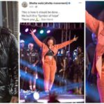Shatta Wale lauds Michy for her performance Source: UGC