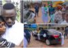 Lil Win surprises his mother with a brand-new car. Photo credit: officiallilwin