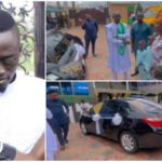 Lil Win surprises his mother with a brand-new car. Photo credit: officiallilwin