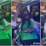 Jackie Appiah dancing Source: naanadonkorarthur