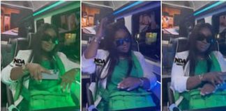 Jackie Appiah dancing Source: naanadonkorarthur