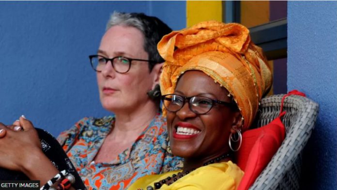 Mpho Tutu van Furth married her wife, Marceline, in December 2015, and was subsequently forced to give up her permission to officiate as a priest in South Africa.