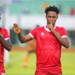 Isaac Oppong celebrates against Kadiogo