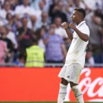 Rodrygo celebrates
