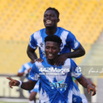 2022/23 betPawa GHPL: Samuel Ashie Quaye strikes first goal as Olympics beat Bechem United Samuel Ashie Quaye celebrates