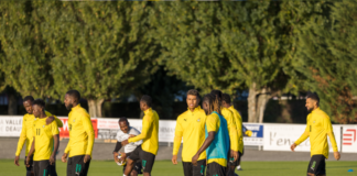 Black Stars training