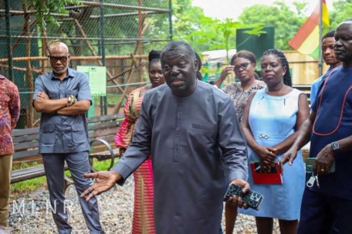 Deputy Lands Minister, Forestry Commission Board visit Accra Zoo