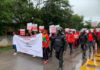 Civil society protest