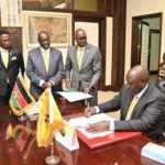 William Ruto was sworn in as Kenya's president on Tuesday