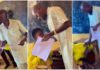 Lil Win invigilating students Source: oficiallilwin