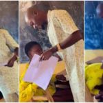 Lil Win invigilating students Source: oficiallilwin