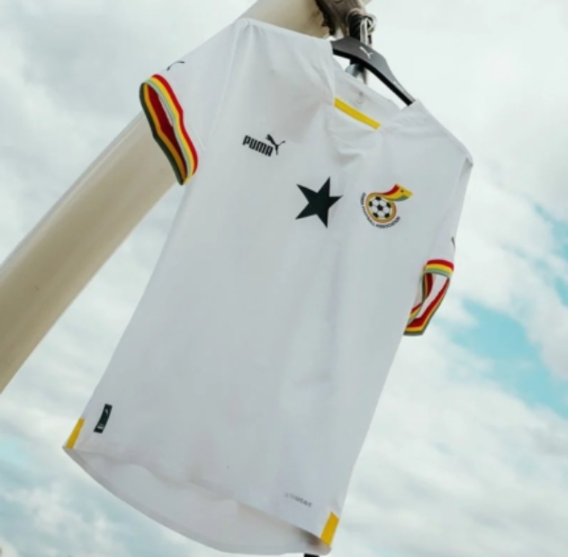 New Puma jerseys for Black Stars