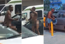 Angry driver strips naked, curses MTN over blocked SIM card