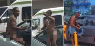 Angry driver strips naked, curses MTN over blocked SIM card