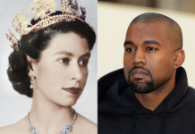 Queen Elizabeth II and Kanye West/biography.com