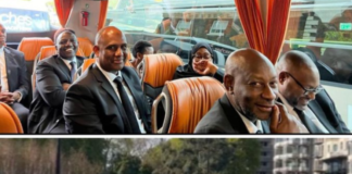 World leaders travel by bus as Biden arrives in his motorcade at Queen's funeral [Video]