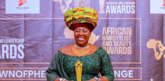 Akumaa Mama Zimbi honoured at Golden Ace and Leadership Awards 2022