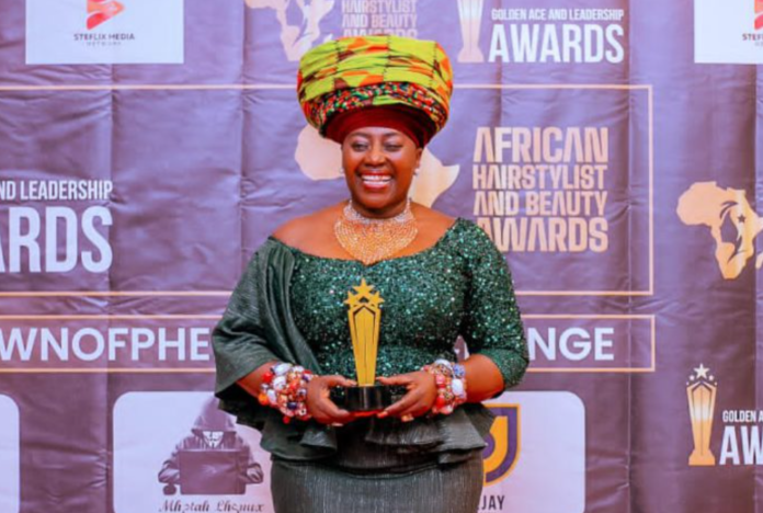 Akumaa Mama Zimbi honoured at Golden Ace and Leadership Awards 2022