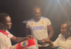 Yaw Tog gifts Stormzy and his mother beautiful Kente cloths after Global Citizen Festival [Video]