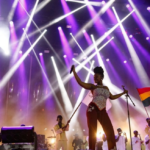 Gyakie performs at Global Citizen Festival | credit: @glblctzn/Instagram