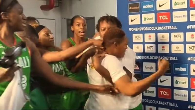 Mali players fight each other at Basketball World Cup - Adomonline.com