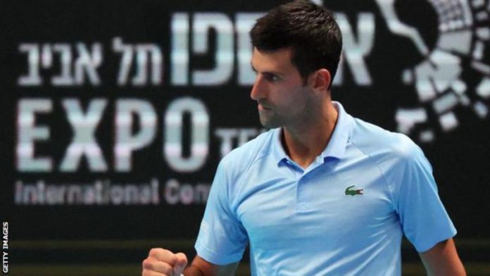 Novak Djokovic did not drop a set in any of his four matches on his way to glory at his first tournament in Israel since 2006