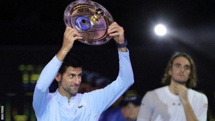 Djokovic's win guaranteed him a spot at the 2022 ATP Finals