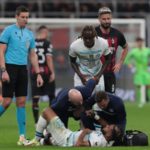 James was substituted after 62 minutes during Chelsea's win at AC Milan after jarring his knee in the turf while making a challenge