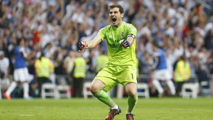 Iker Casillas during Real Madrid - Barcelona Image credit: Panoramic