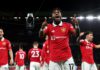 Fred of Manchester United celebrates after scoring their sides first goal during the Premier League match between Manchester United and Tottenham Hotspur at Old Trafford on October 19, 2022 in Manchester, England. Image credit: Getty Images