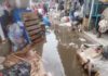 Over 1000 lockable shops flooded at Central Market;