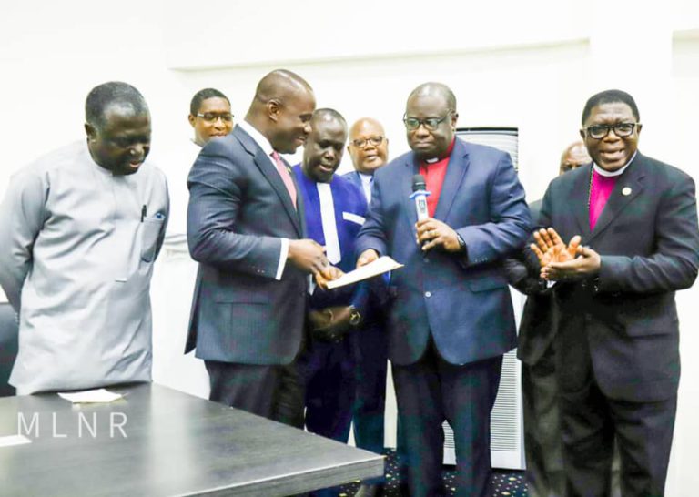 Abu Jinapor courts support of Christian Council to curb illegal mining