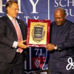 Mahama honoured with Global Leaders Award