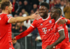 Sadio Mane (r.) scored one and made another in Bayern Munich's 5-0 win over Viktoria Plzen. - © Getty Images