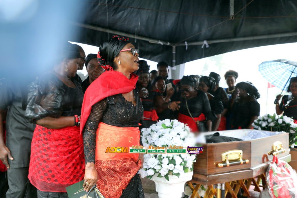 Photos: Actor 'Waakye', laid to rest