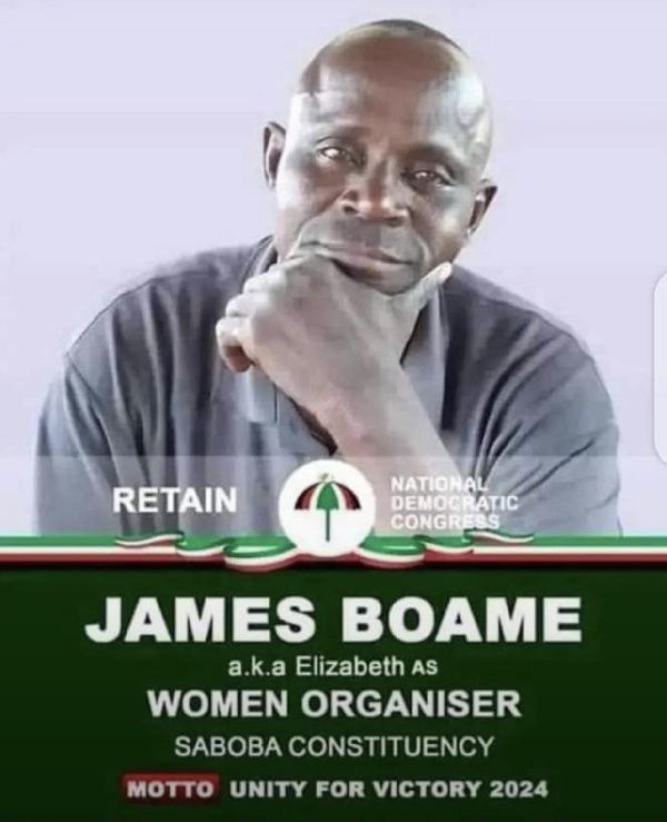 Man to contest NDC Women’s Organiser position